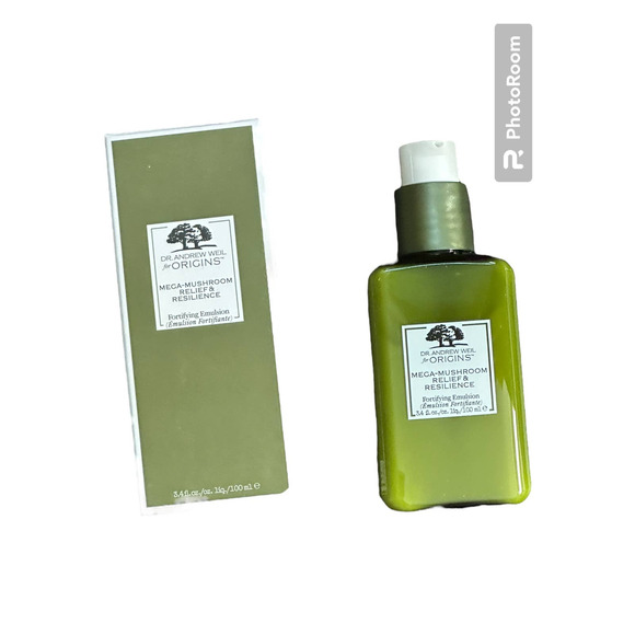 Origins weil Mega Mushroom Relief & Resilience Fortifying Emulsion 3.4 oz./100 m - Picture 1 of 6